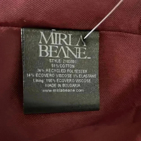 Mirla Beane Wolf & Badger British Oversize belted check jacket 14 NWOT - Picture 6 of 8